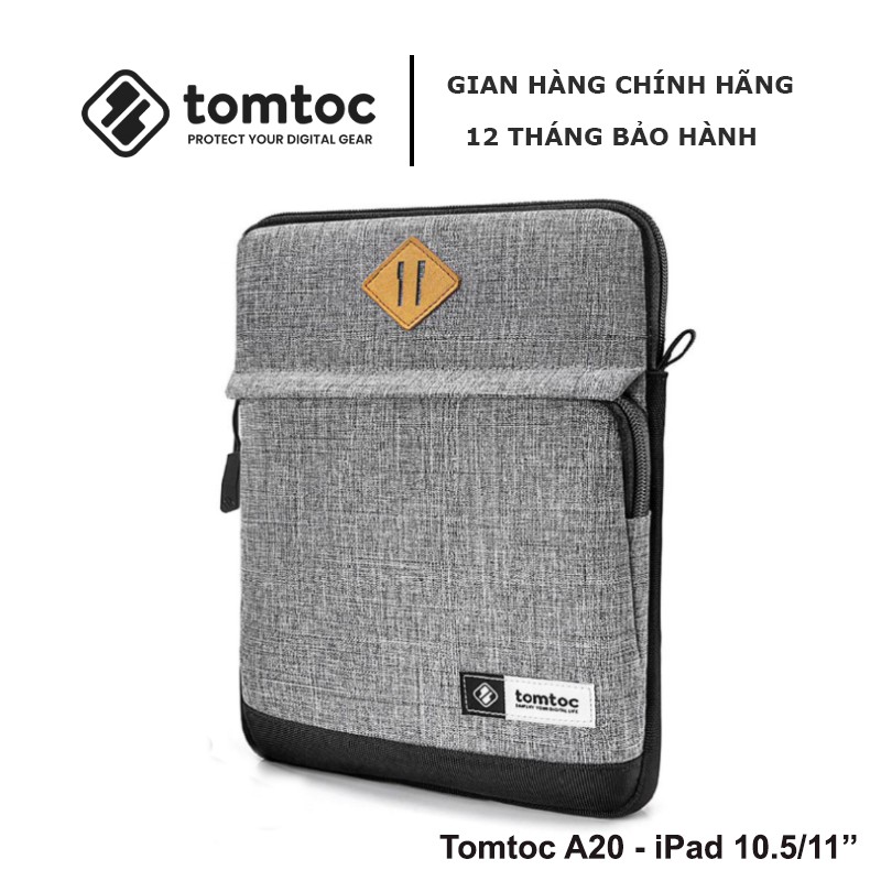 Túi Đeo Chéo Chống Sốc TOMTOC (USA) iPad 11inch-10.5inch Multi Function Shoulder Bags - Gray