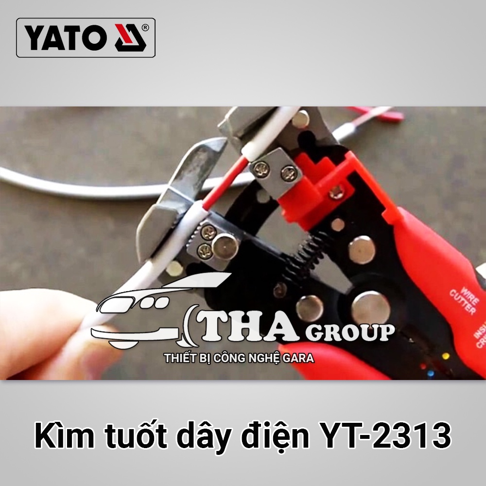 Kìm tuốt dây điện YATO YT-2313