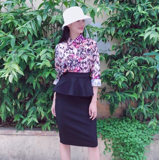 CHÂN VÁY PEPLUM - CHÂN VÁY CÔNG SỞ