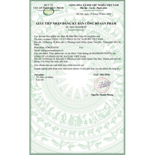 [Gold Group] [SIÊU SALE]DIAMOND WHITE BEAUTY PLUS MỚI 2020