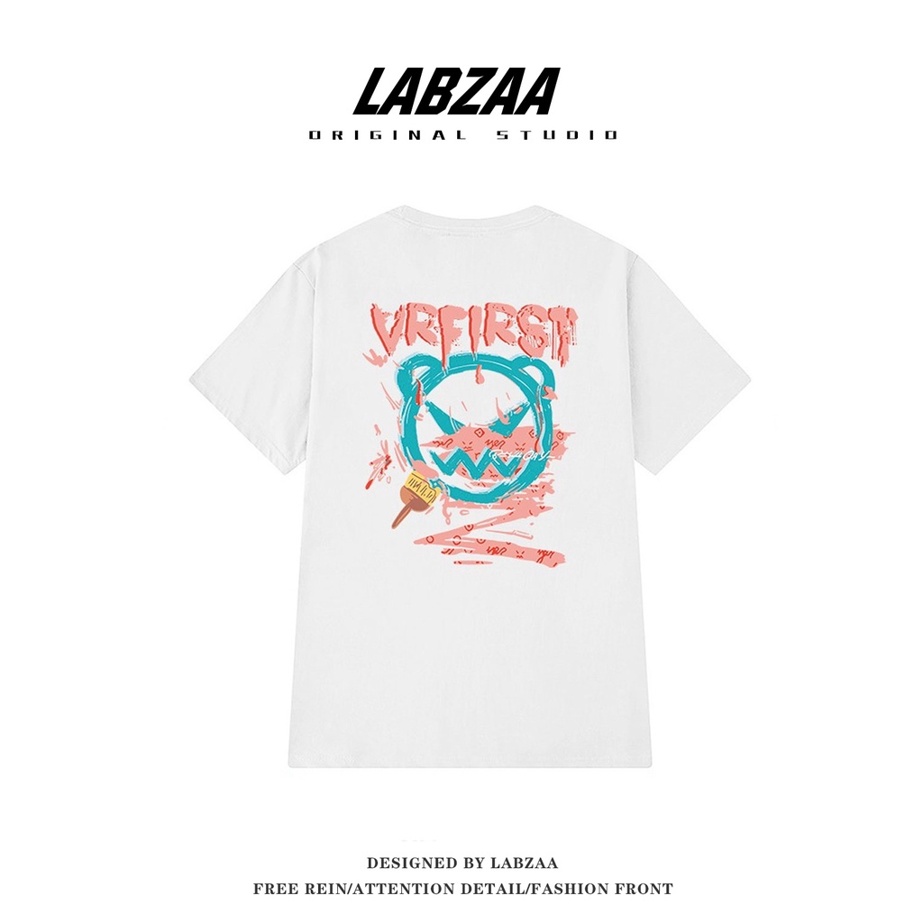 Áo Thun Tay Ngắn Cổ Tròn Form Rộng Thời Trang Xu Hướng Nhật Bản Cho Nam