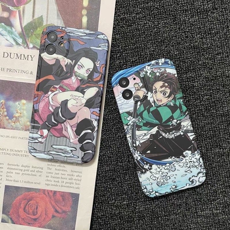 Ốp Điện Thoại Họa Tiết Hoạt Hình Demon Slayer Cho IPhone 12 11 Pro Max / X Xs Max Xr YS2 SY2