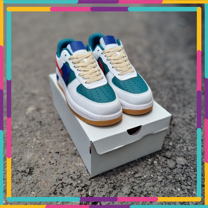 Bộ Giày thể thao Củ chi đỏ cho nam nữ kèm box tất đóng hộp cattong bảo vệ