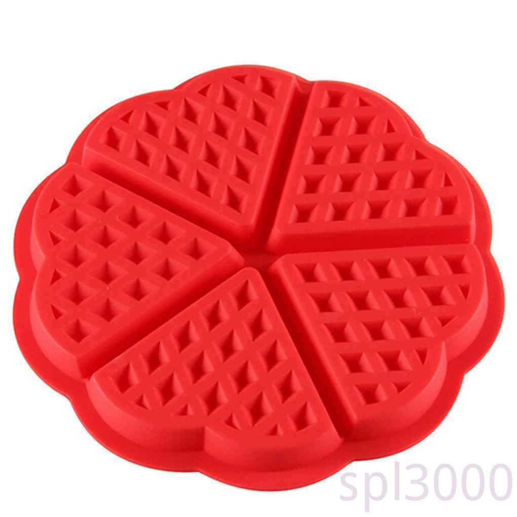 Khuôn Làm Bánh Waffle Bằng Silicon