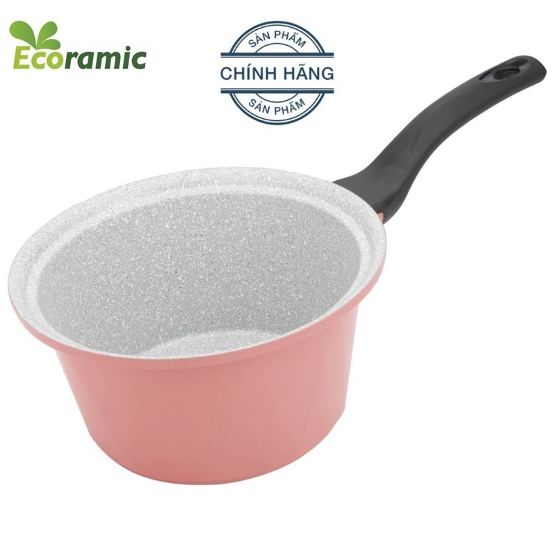 Quánh đáy từ Ecoramic Hàn Quốc phủ 7 lớp chống dính ceramic 18cm sử dụng tất cả loại bếp