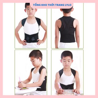Áo chống gù lưng cho trẻ em, đai chống gù cải thiện vóc dáng