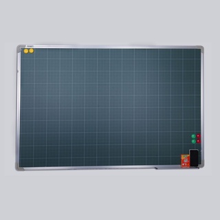 Bảng từ xanh viết phẩn kẻ ô ly, kt 0.6x0.8m