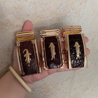 [HÀNG CÓ SẴN] Đầu Khoá Thắt Lưng Da Cá Sấu - 3.5cm
