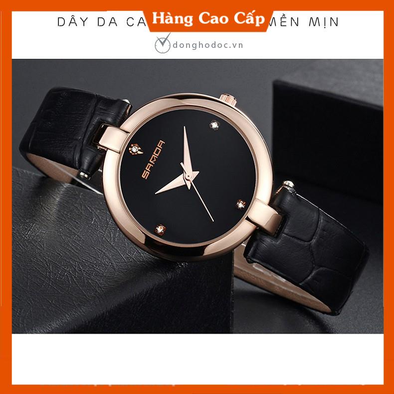 Đồng hồ nữ SANDA Nhật Bản P196 - Đính Kim Cương Nhân Tạo | BigBuy360 - bigbuy360.vn