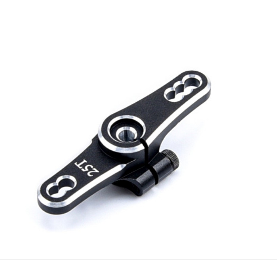 Hợp kim nhôm 25t tay lái servo còi cho rc car crawler bộ phận servo không lõi kỹ thuật số mô men xoắn lớn