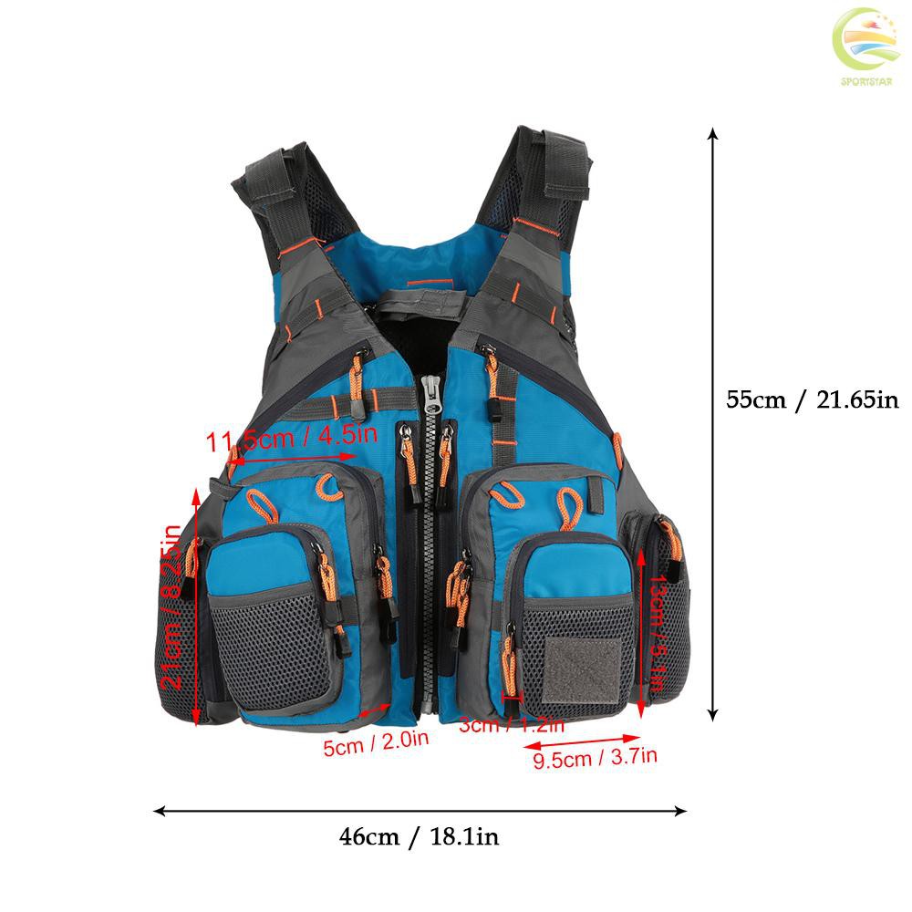 Áo phao câu cá cứu hộ chuyên dụng đa năng 209lb