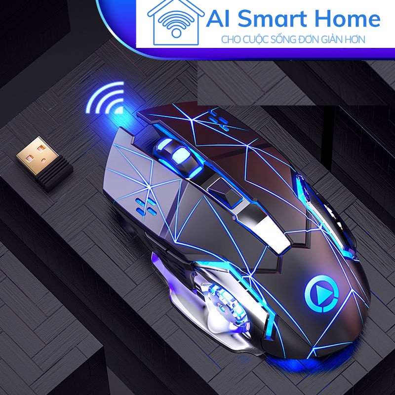 Chuột Không Dây Chơi Game Siêu Mượt - AI Smart Home Shop