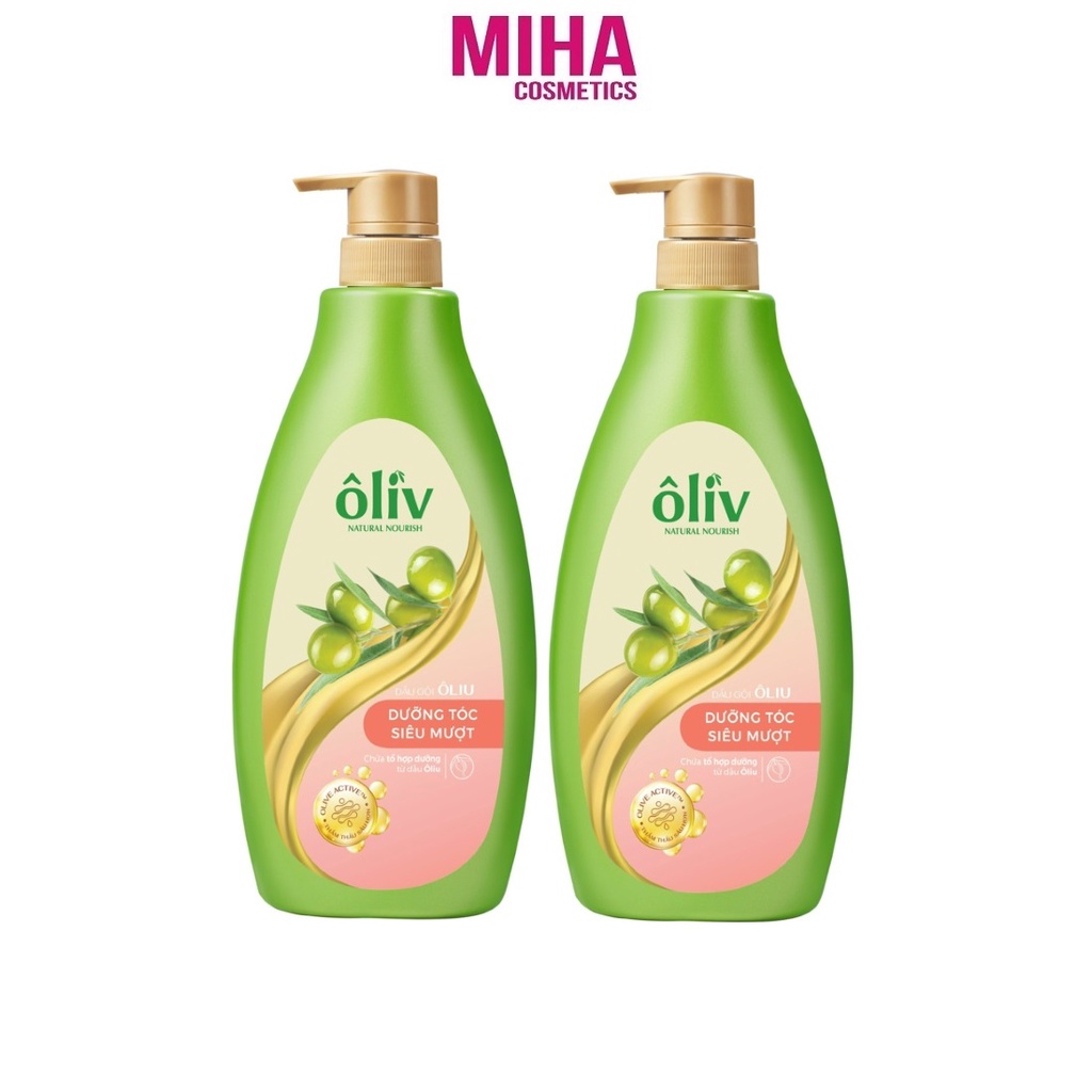 Dầu Gội Hoặc Dầu Xả Dưỡng Tóc Siêu Mượt Purite Ôliv 650ml