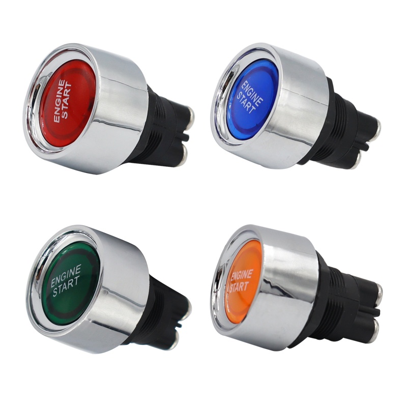 Nút Bấm Khởi Động DC 12V/24V Dành Cho Xe Hơi Xe Tải