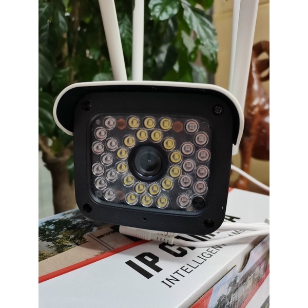 Camera YOOSEE ngoài trời 4xoay 360 đooi 5.0mpx chống nước 36 đen trợ sáng đàm thoại 2 chiều to,rõ