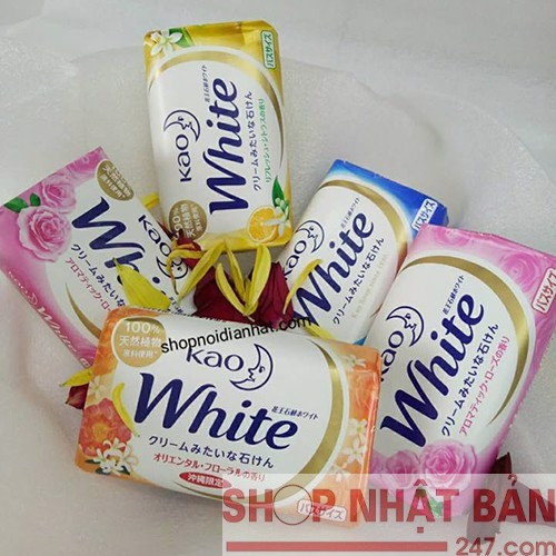 Xà phòng tắm Kao White Nhật Bản 130g