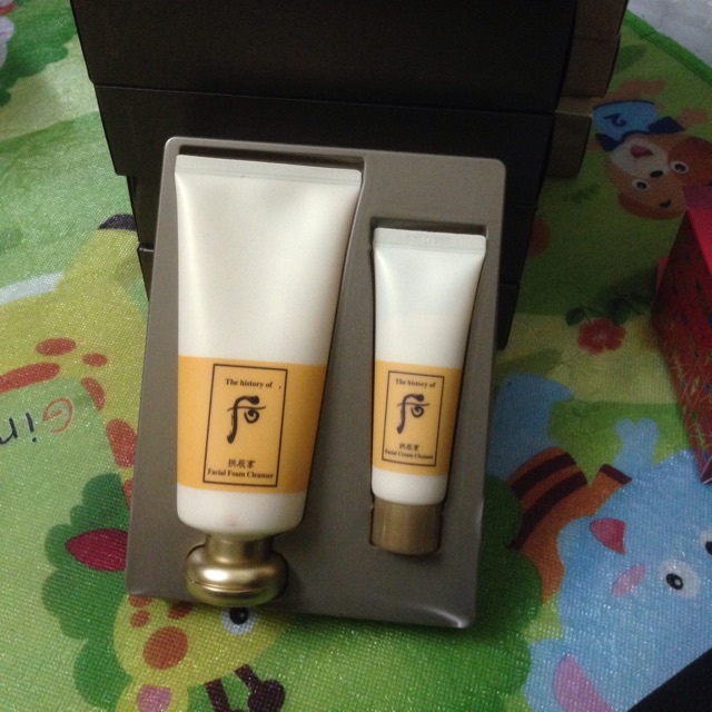 set Whoo Jin Yang Facial Foam Cleanser Sữa Rửa Mặt Hoàng Cung whoo vàng