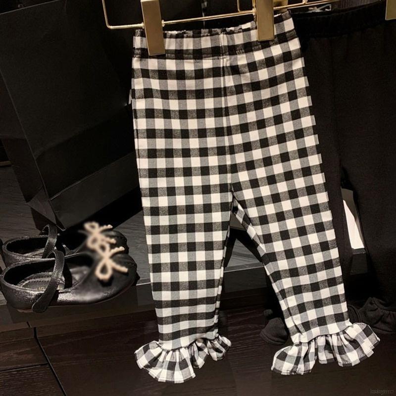 Quần Legging Co Giãn Phong Cách Hàn Quốc Cho Bé Gái
