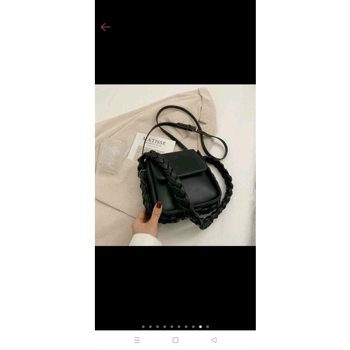 Túi Xách Nữ Đeo Chéo Dây Đan, Túi Nữ Thời Trang Phong Cách Hàn Quốc