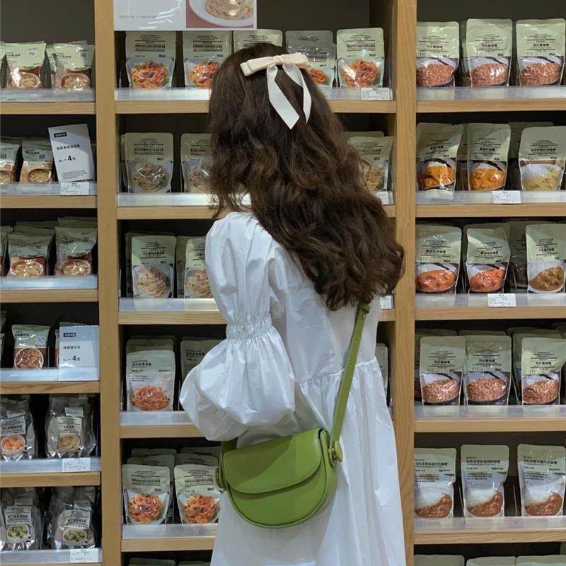 Đầm sơ mi tay dài dáng chữ A chiết eo kiểu Hàn Quốc thời trang mùa thu mới