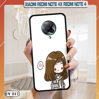 Ốp lưng điện thoại Xiaomi Redmi Note 4X / Redmi Note 4 - in hình
