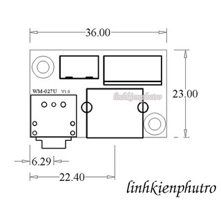 Mạch chuyển jack 3.5mm - RCA - domino - header connector