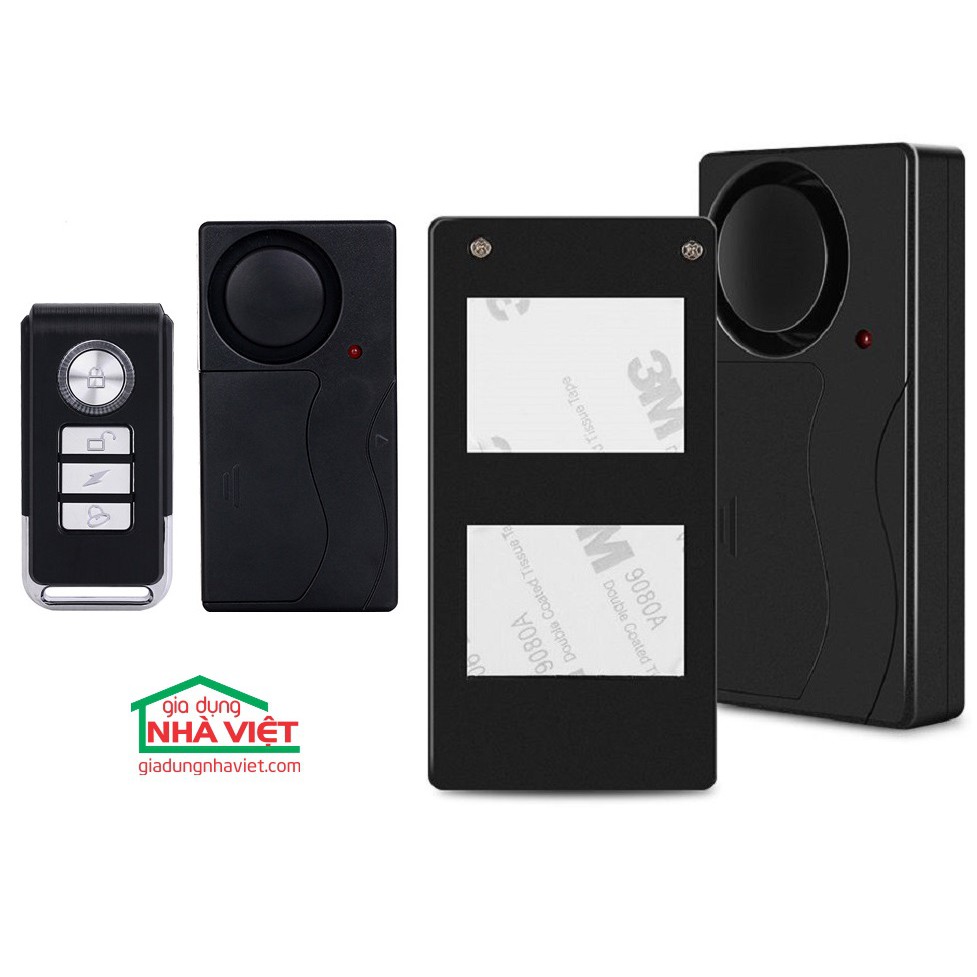 Máy báo động cảm biến rung chống trộm xe máy có chức năng tìm xe KS-SF04R