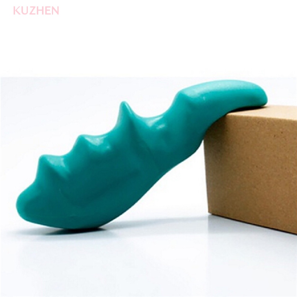Kuzhen Dụng Cụ Mát Xa Ngón Tay Cái Giúp Tiết Kiệm Khăn Giấy Sâu Màu Xanh Lá Cây
