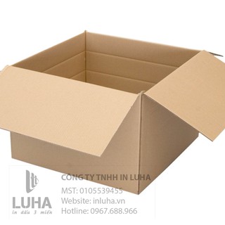 Hộp carton 20x15x30 cm, thùng ship COD