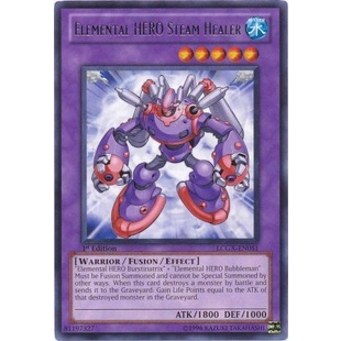 Thẻ bài Yugioh - TCG - Elemental HERO Steam Healer / LCGX-EN051 '