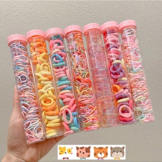 Set 50-100 dây thun màu pastel, cột tóc mini cho doll