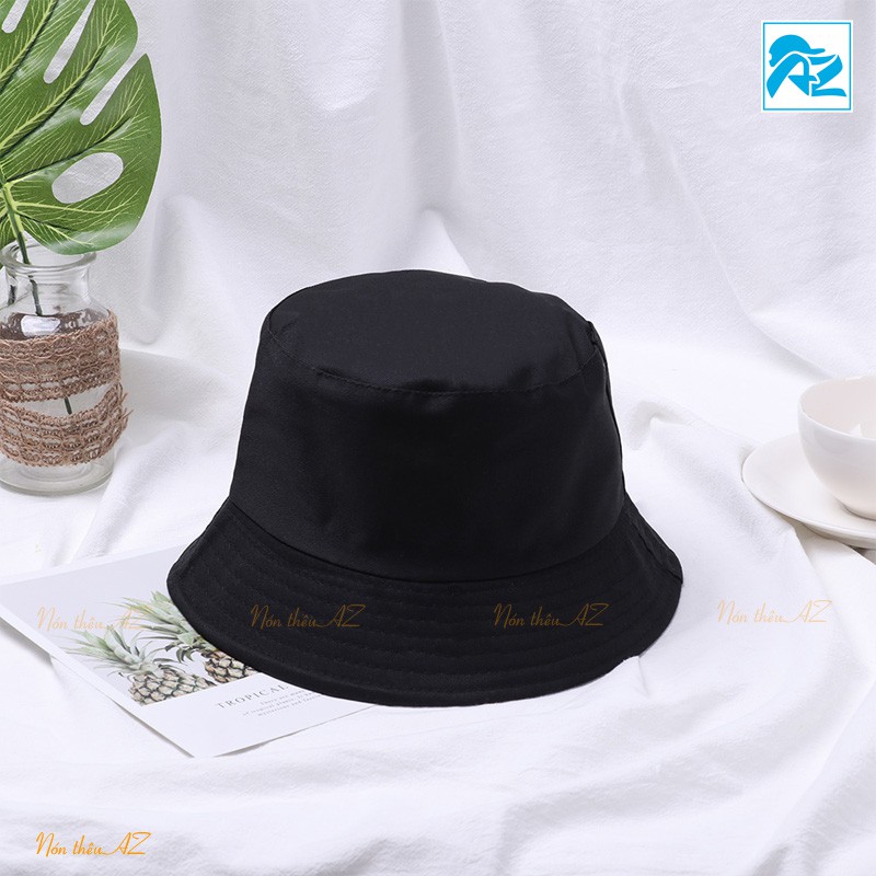 Mũ Bucket Nam Nữ Kaki mềm trơn giá rẻ ( Màu Hồng, Cà Phê, Đỏ, Vàng )