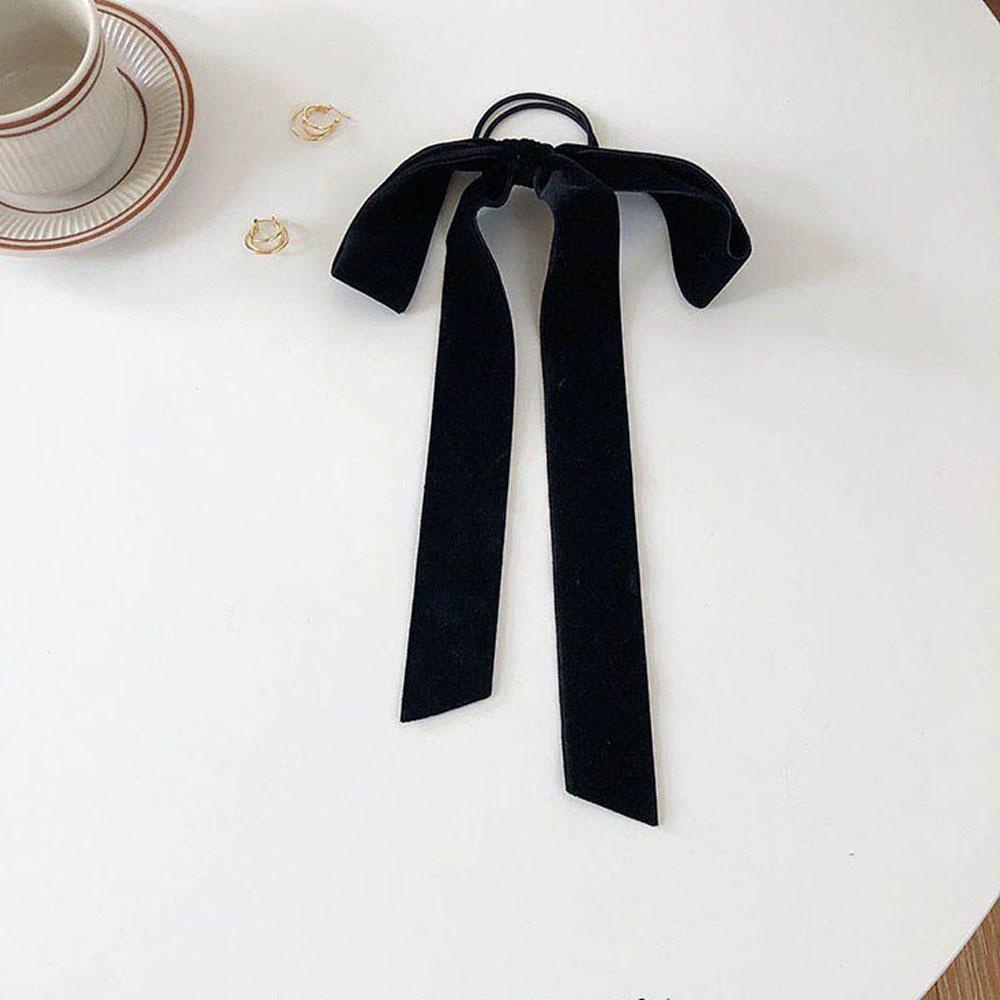 Dây Cột Tóc Đuôi Ngựa Dài Handmade Phong Cách Pháp Thời Trang Cho Nữ Giá Đỡ