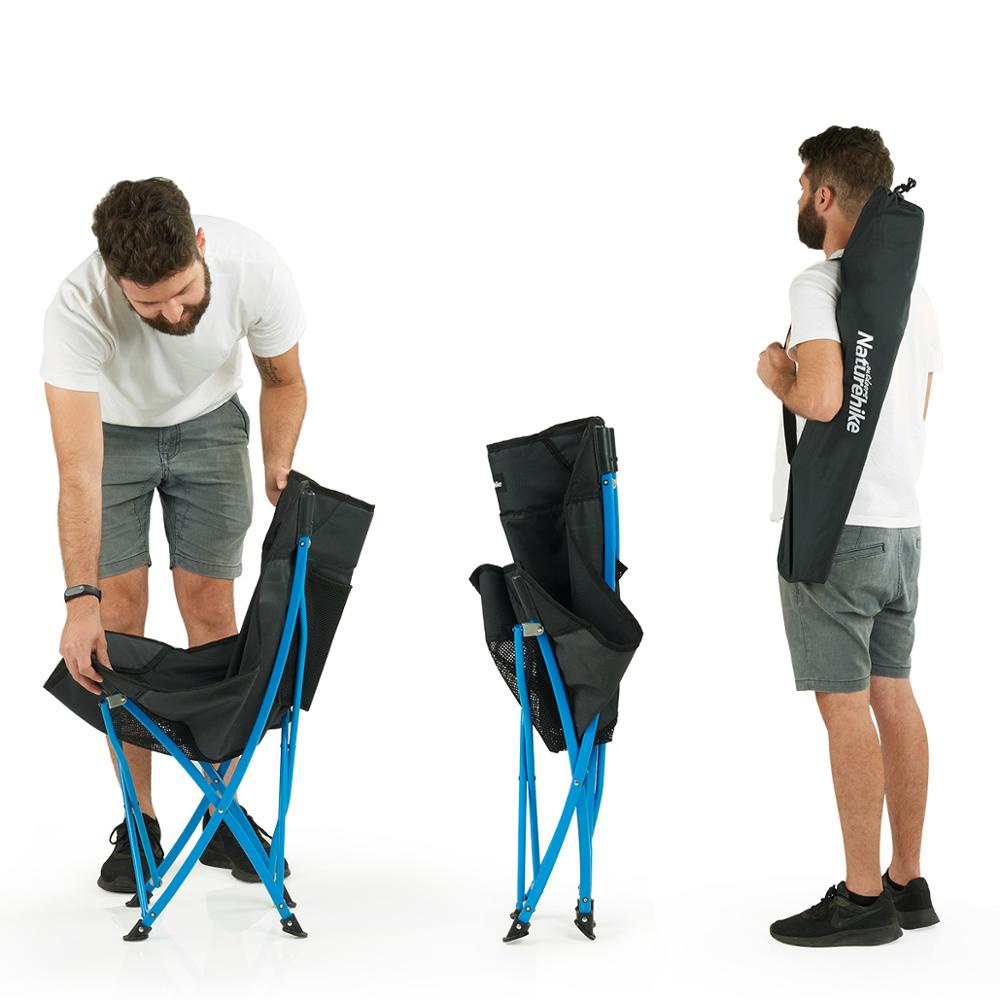 Ghế Xếp Câu Cá Dã Ngoại Naturehike YL04 NH18X004-Y Chịu Tải 120kg