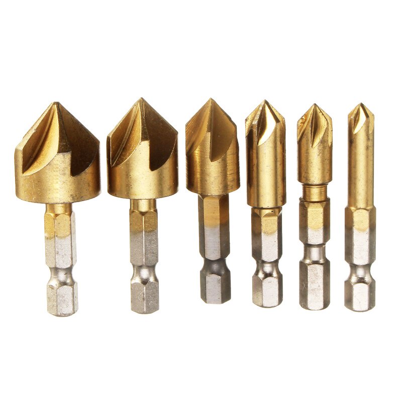 Set 6 Mũi Khoan Titan Lục Giác Chuyên Dụng