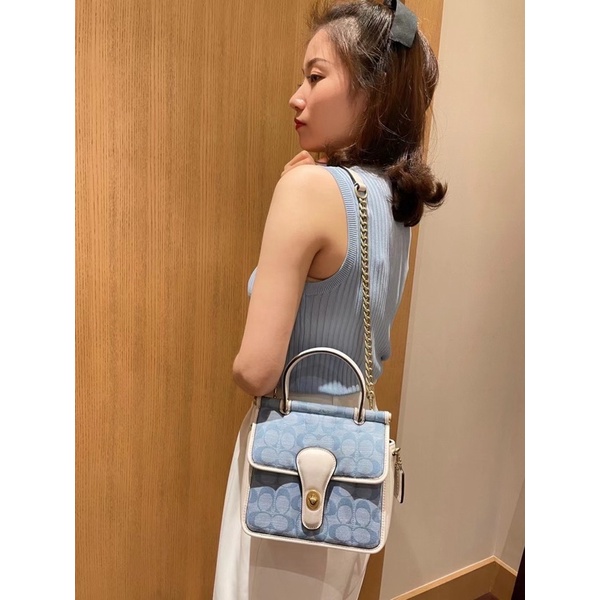 ✨ TÚI COACH DA WILLIS SIZE 18cm