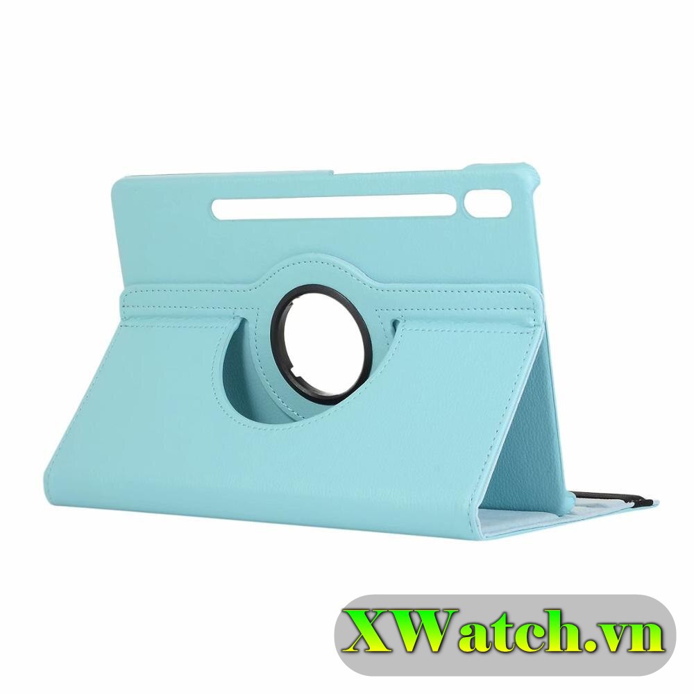 Bao Da Nắp Gập Xoay 360 Độ Chống Sốc Cho Samsung Galaxy Tab S7 Plus T975 T970