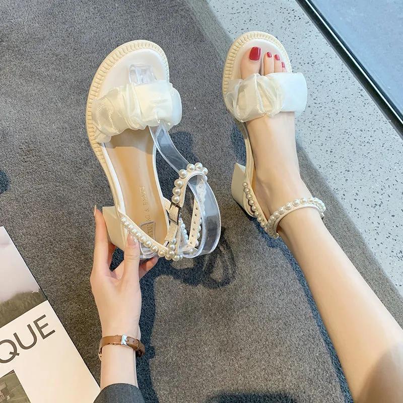 Sandal Cao Gót Thiết Kế Mới Thời Trang Mùa Hè Dành Cho Nữ