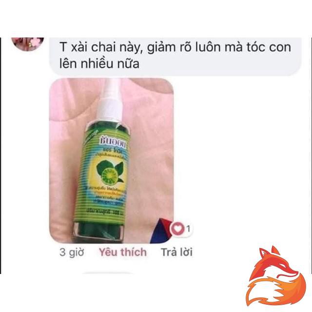 Tinh dầu bưởi xịt kích thích mọc tóc Sunon Thái Lan 100ml