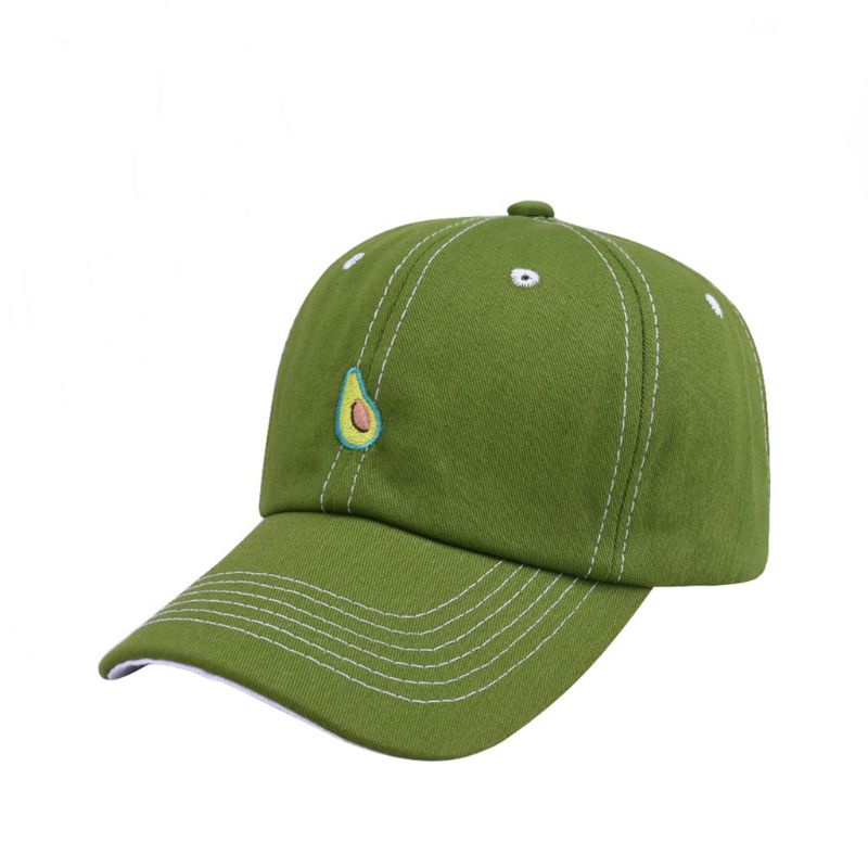 Youyo Nón Thêu Hình Trái Cây Tươi Mới Cho Unisex