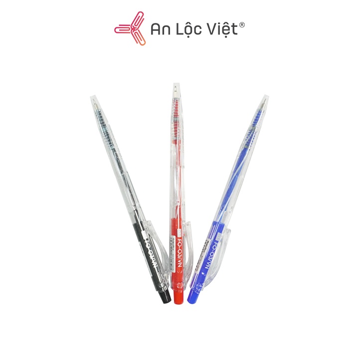 Bút bi Thiên Long FO-03 Màu xanh, đỏ, đen