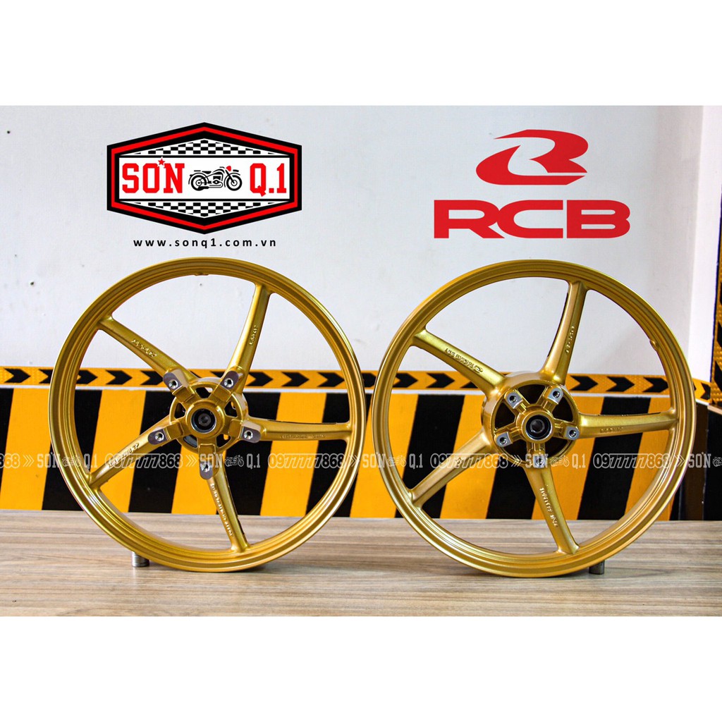 Mâm RCB 5 Cây Cho Ex150/155 1.6/1.6 (Màu Vàng)