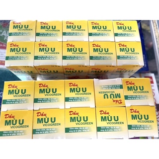 [COMBO 10 CHAI MÙ U] DẦU MÙ U VICOGREEN VITAMIN E, MỠ TRĂN 🐍