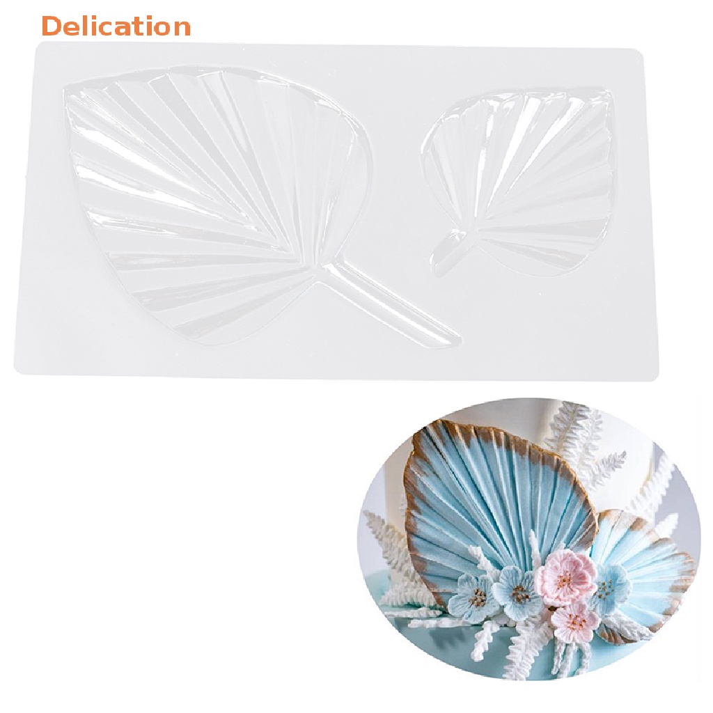 Khuôn Làm Bánh Kẹo / Sô Cô La / Kem / Kẹo Ngọt Hình Lá Cây 3D DIY