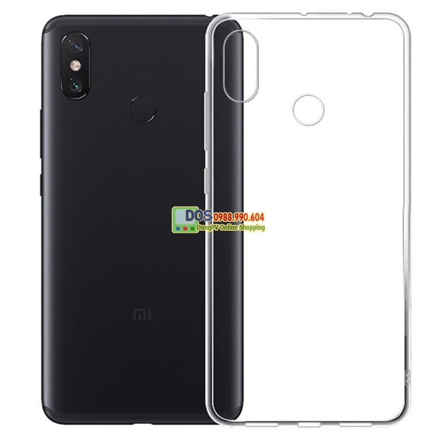 Ốp lưng xiaomi mi max 3 silicone trong suốt