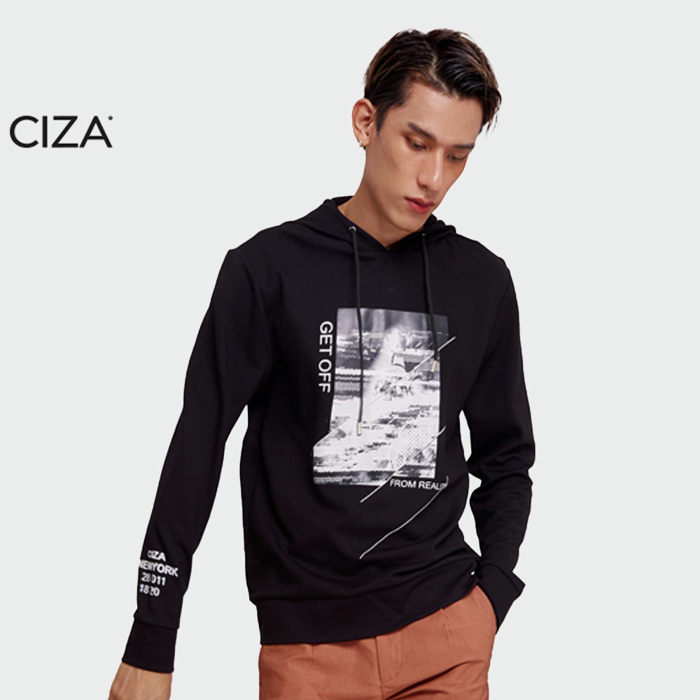 Áo Hoodie CIZA Dài Tay In Hình Cá Tính ATDR08