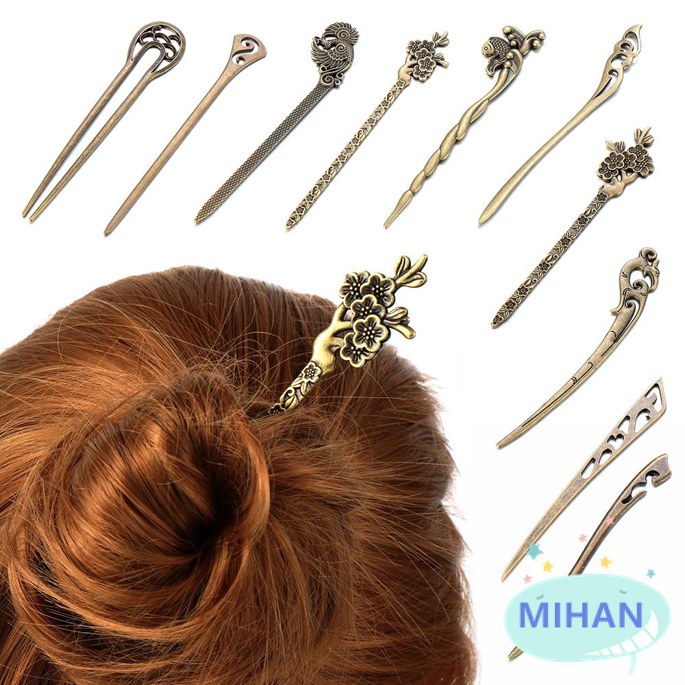 Trâm Cài Tóc Bằng Chất Liệu Kim Loại Thiết Kế Cổ Điển