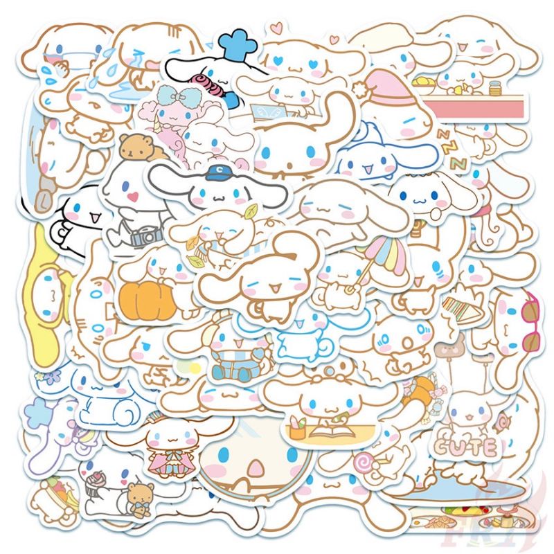 Set 20 hình dán sticker nhân vật cinnamoroll dễ thương + ảnh thật