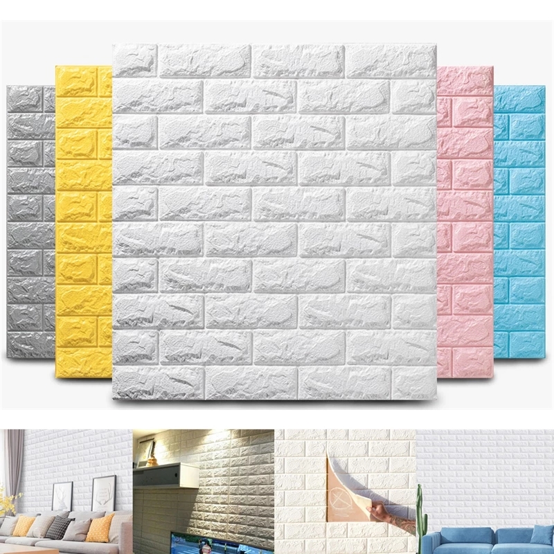 Miếng Dán Tường Hình Gạch 3d Chống Thấm Nước