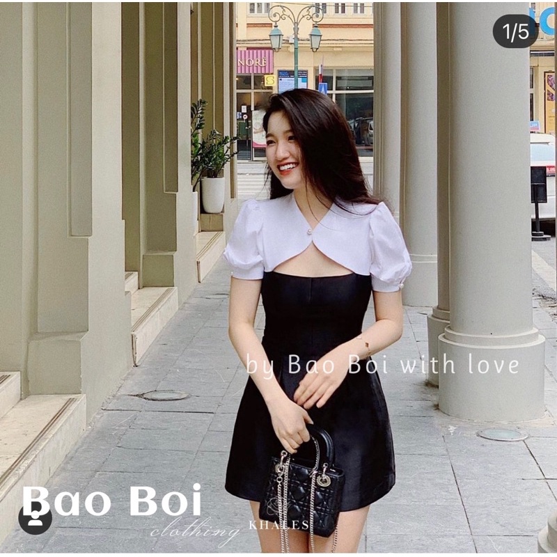 Váy sang chảnh vải tacta